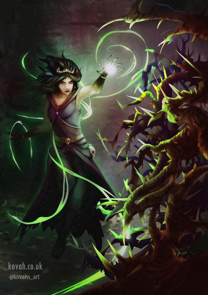 Stop! - Personal DnD character artwork.